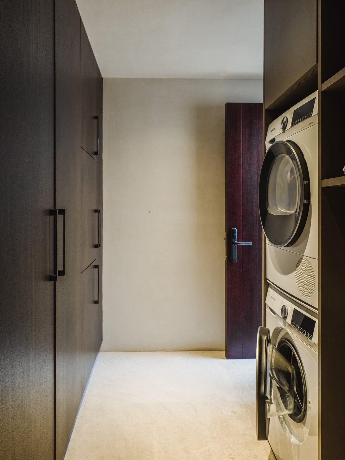 Pantry with washer and dryer